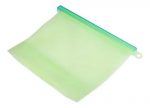 Saco Reutilizável De Silicone Para Alimentos 17 x 20cm