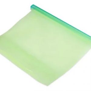 Saco Reutilizável De Silicone Para Alimentos 17 x 20cm