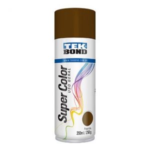 Tinta Spray Super Color Marrom – Tek Bond