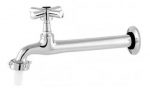Torneira Tanque/Cozinha Parede Metal Cromado 18 Cm - LG Metais