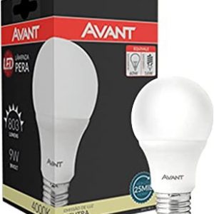 Avant Lâmpada de Led 9w 4000k Luz Neutra