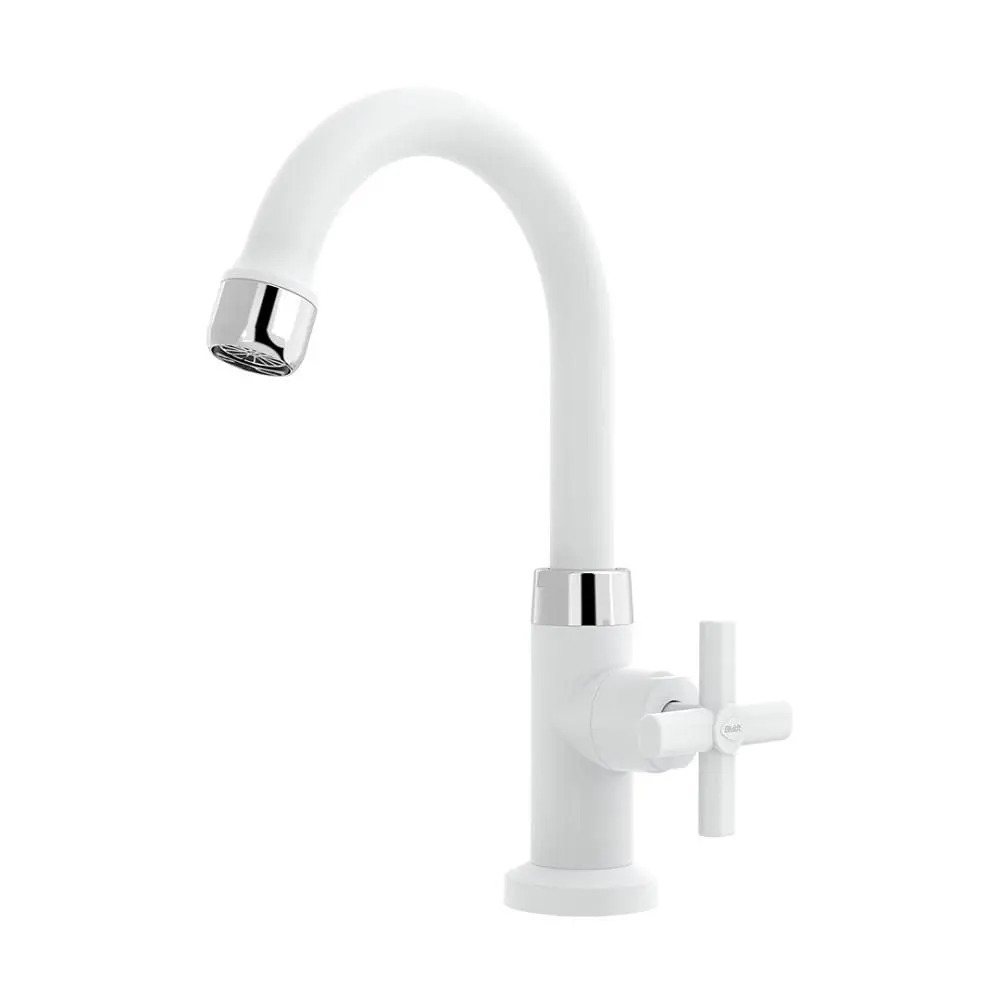 Torneira de Mesa Para Lavatório Branca Blukit