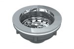 Válvula de Escoamento Para Pia Americana Com Aba Inox 4.1/2 x 1.1/2 Blukit