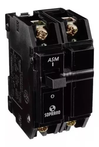 Disjuntor Bifásico Termomagnético 40A Soprano