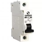 Disjuntor Monofásico Din 25A 3KA Bivolt Soprano