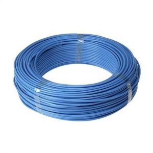Fio Flexível 450/750V 4mm Azul Rolo Com 100 Mt Corfio/Sil