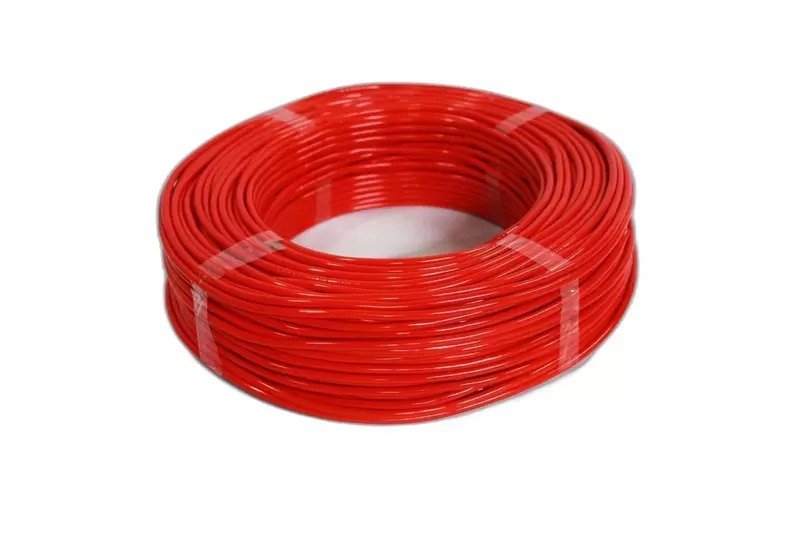 Fio Flexível 450/750V 4mm Vermelho Rolo Com 100 Mt Corfio/Sil