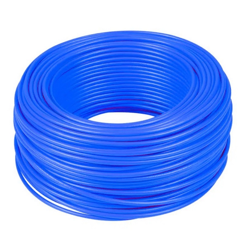 Fio Flexível 450/750V 6mm Azul Rolo Com 100 Mt Corfio/Sil