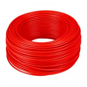 Fio Flexível 450/750V 6mm Vermelho Rolo Com 100 Mt Corfio/Sil