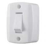 Interruptor de Sobrepor Retangular 6A 250V Ilumi