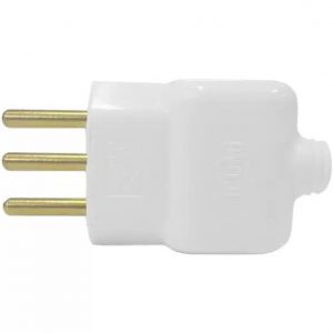 Plugue Pino Prensa Cabo 2p+T 20A 250V Ilumi