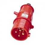 Plugue Tomada Industrial 3P+T 32A 380/440V 6H IP44 HJ