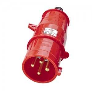 Plugue Tomada Industrial 3P+T 32A 380/440V 6H IP44 HJ