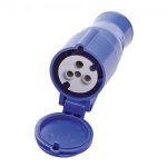 Tomada Industrial Acoplamento 2P+T 32A 200/250V 6H IP44 HJ