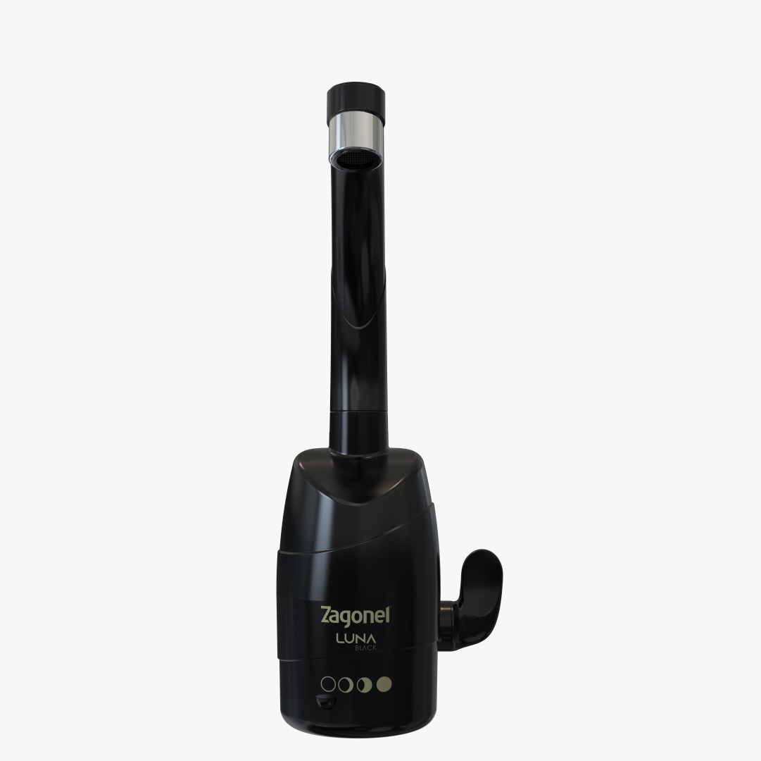 Torneira Luna Elétrica 5500w 220v Zagonel Para Parede Cor Preto - Imagem 2