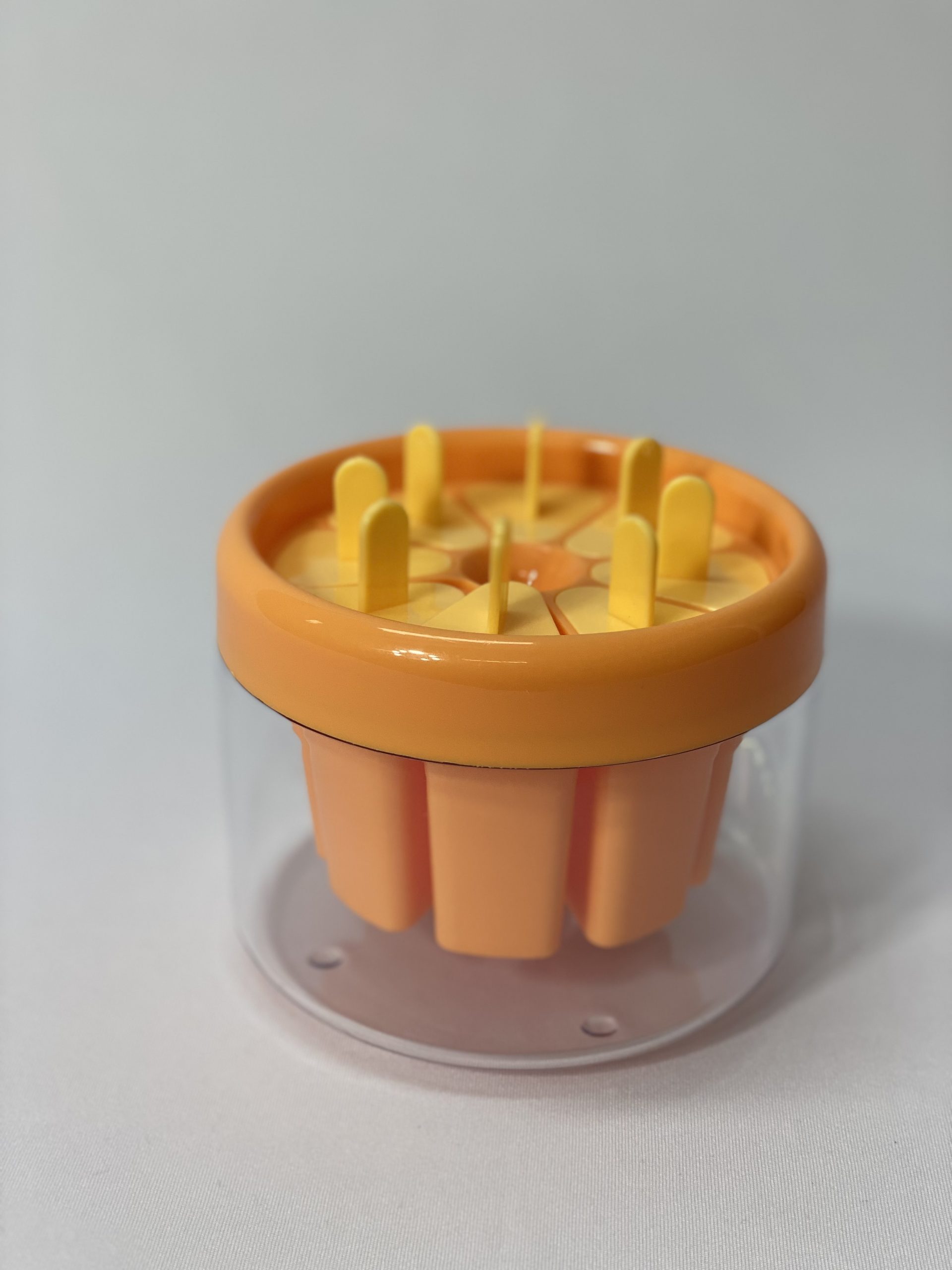 Forma Molde Para Picolé LARANJA ou VERDE - Imagem 4