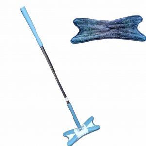 Mop Esfregão MULTIUSO Giratório Lava E Torce - CLEAN TECH AZUL