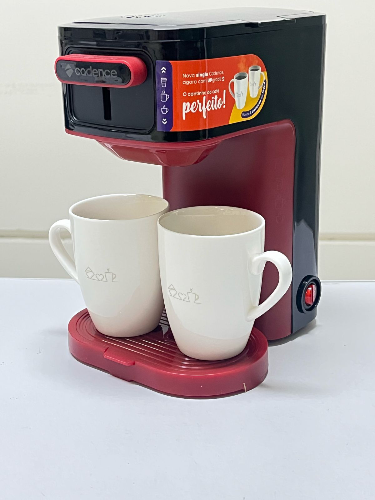 Cafeteira Cadence Single Up - 220V Vermelha - Imagem 6