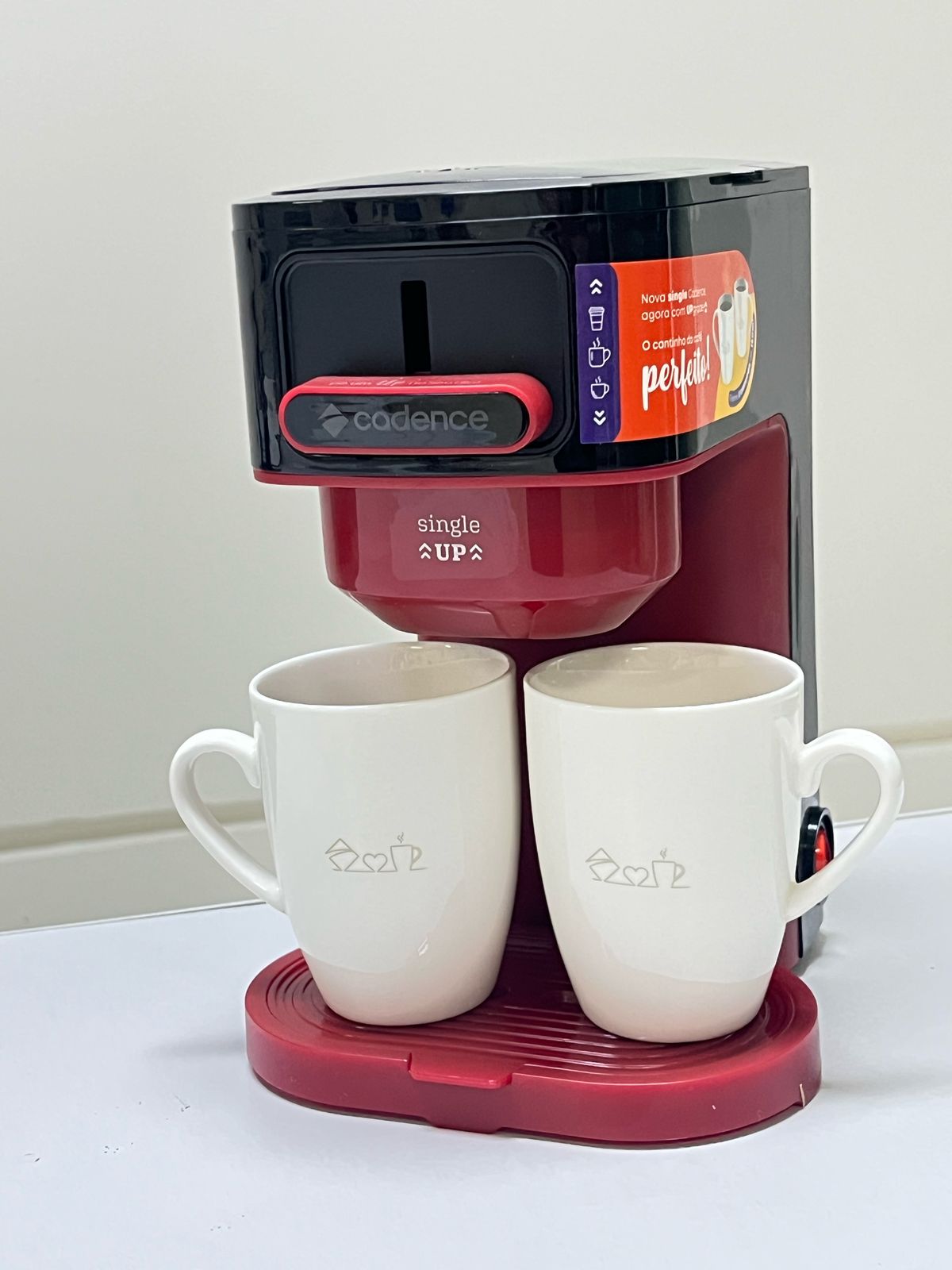 Cafeteira Cadence Single Up - 220V Vermelha - Imagem 8