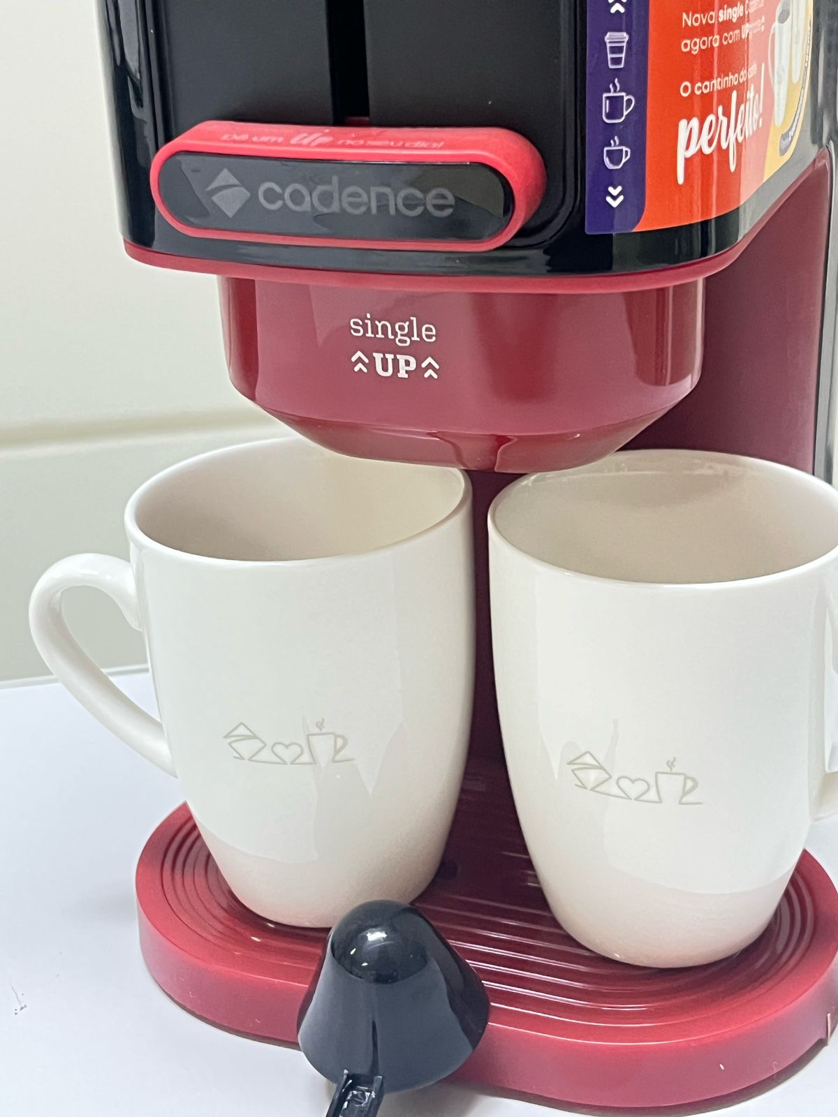 Cafeteira Cadence Single Up - 220V Vermelha - Imagem 9