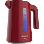 Chaleira Elétrica Cadence Contrast 1.7 Litros 220V Vermelha