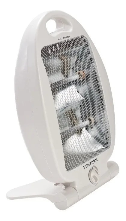 Aquecedor Domestico Ventisol Quartzo AQ-02 814 Branco - Imagem 3